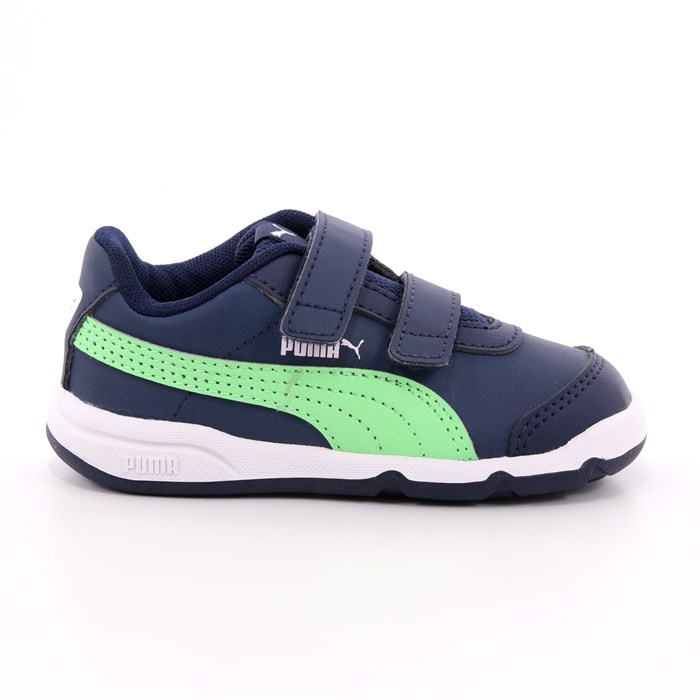 Scarpa Strappi Puma Bambino Blu Scarpa Strappi Puma Bambino Blu Scarpe 412 - 192523-17