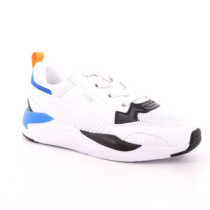 Scarpa Allacciata Puma Bambino Bianco  Scarpe 417 - 374192-02