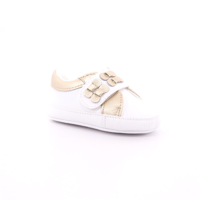 Scarpina Culla Chicco Bambino Bianco  Scarpe 429 - 064107