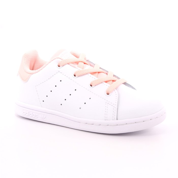 Scarpa Allacciata Adidas Bambina Bianco  Scarpe 746 - FV2917