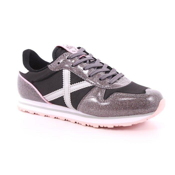 Scarpa Allacciata Munich Bambina Nero  Scarpe 10 - 8208401