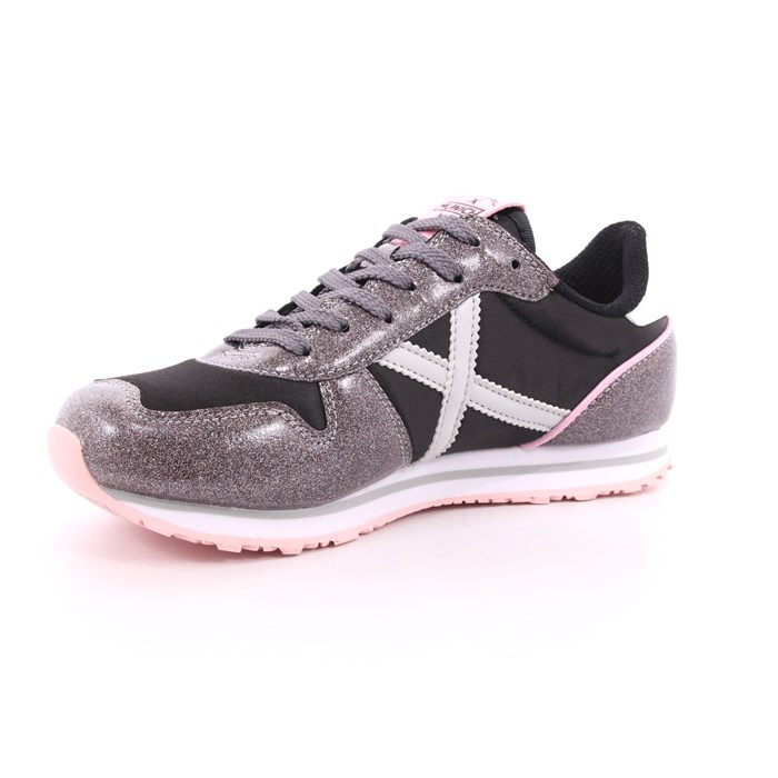 Scarpa Allacciata Munich Bambina Nero  Scarpe 10 - 8208401