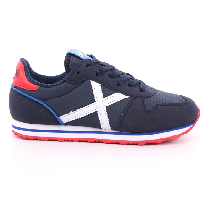 Scarpa Allacciata Munich Bambino Blu Scarpa Allacciata Munich Bambino Blu Scarpe 14 - 8208398