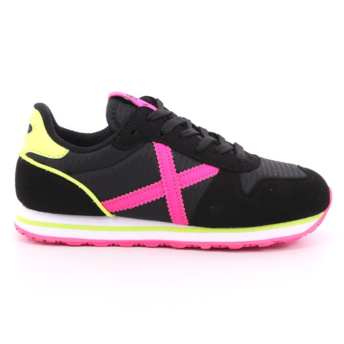 Scarpa Allacciata Munich Bambina Nero Scarpa Allacciata Munich Bambina Nero Scarpe 20 - 8208395