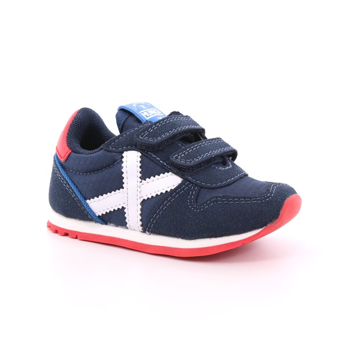 Scarpa Strappi Munich Bambino Blu  Scarpe 21 - 8820398