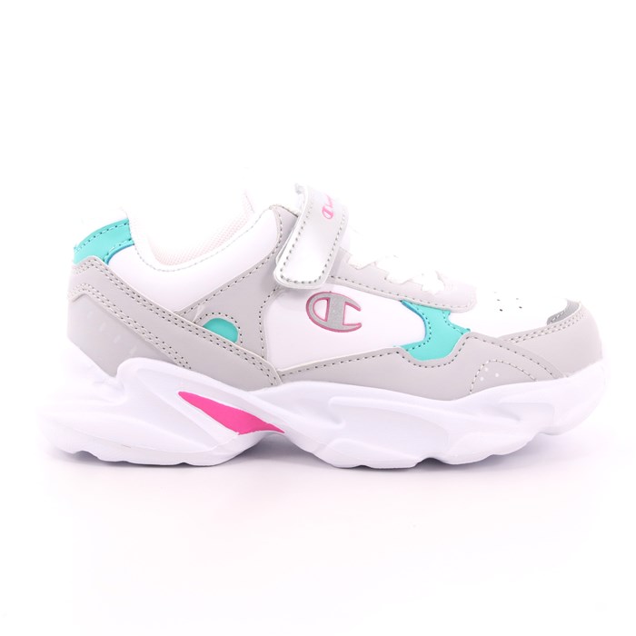 Scarpa Strappi + Elastico Champion Bambina Bianco Scarpa Strappi + Elastico Champion Bambina Bianco Scarpe 596 - S32015