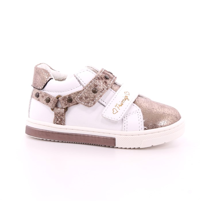 Scarpa Strappi + Elastico Primigi Bambina Bianco  Scarpe 734 - 6406111