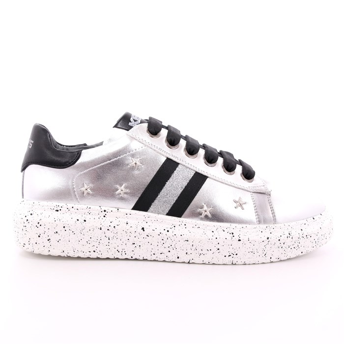 Scarpa Allacciata Keys Donna Argento Scarpa Allacciata Keys Donna Argento Scarpe 10 - K-2204C