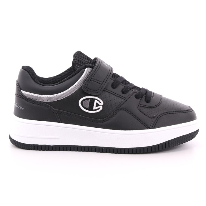 Scarpa Strappi + Elastico Champion Bambino Nero Scarpa Strappi + Elastico Champion Bambino Nero Scarpe 602 - S31967