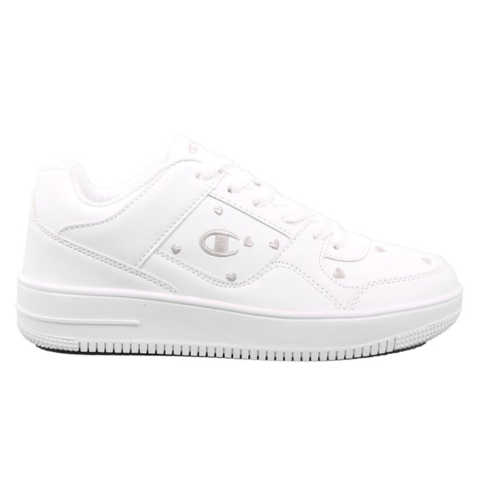 Scarpa Allacciata Champion Bambina Bianco Scarpa Allacciata Champion Bambina Bianco Scarpe 619 - S32128