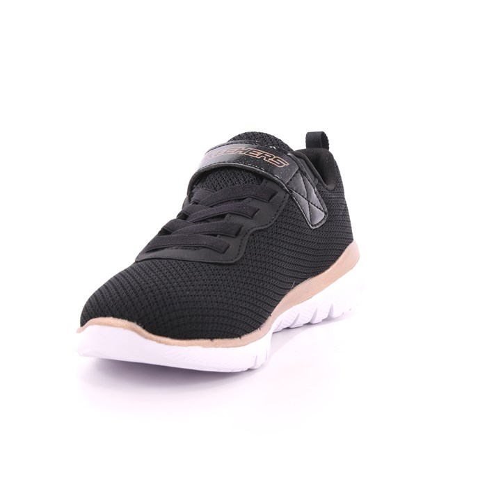 Scarpa Strappi + Elastico Skechers Bambina Nero  Scarpe 119 - 81628L