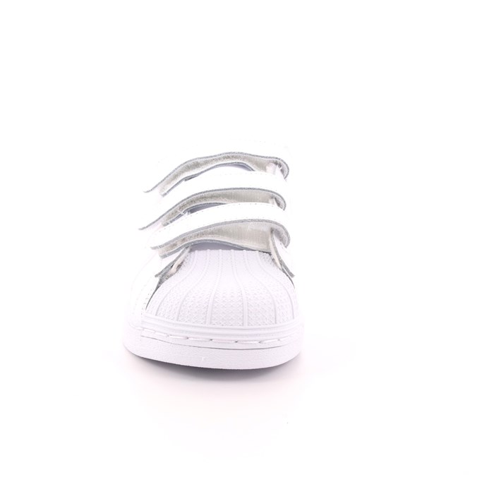 Scarpa Strappi Adidas Bambina Bianco  Scarpe 751 - FV3655