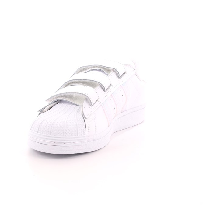 Scarpa Strappi Adidas Bambina Bianco  Scarpe 751 - FV3655