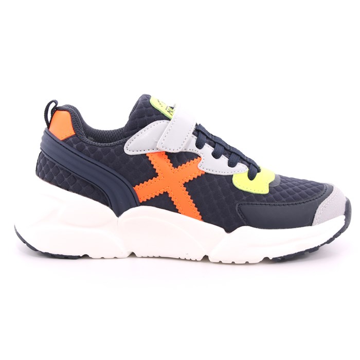 Scarpa Strappi + Elastico Munich Bambino Blu Scarpa Strappi + Elastico Munich Bambino Blu Scarpe 25 - 8890011