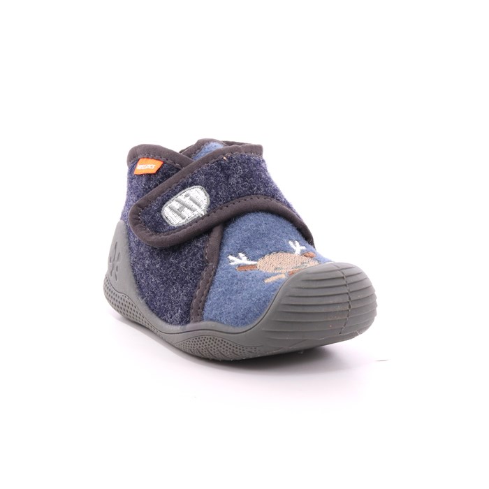 Pantofola Strappi Biomecanics Bambino Blu  Scarpe 80 - 201170