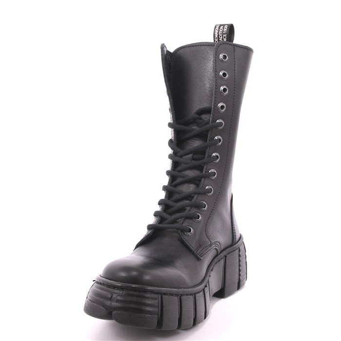 Anfibio New Rock Donna Nero  Scarpe 2 - NRSM-WALL027