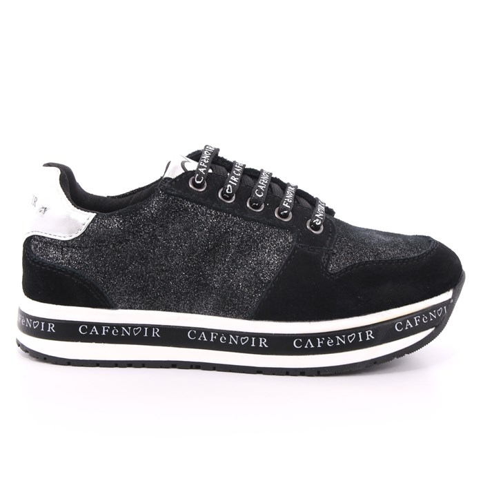 Scarpa Allacciata Cafè Noir Bambina Nero Scarpa Allacciata Cafè Noir Bambina Nero Scarpe 18 - C-700A
