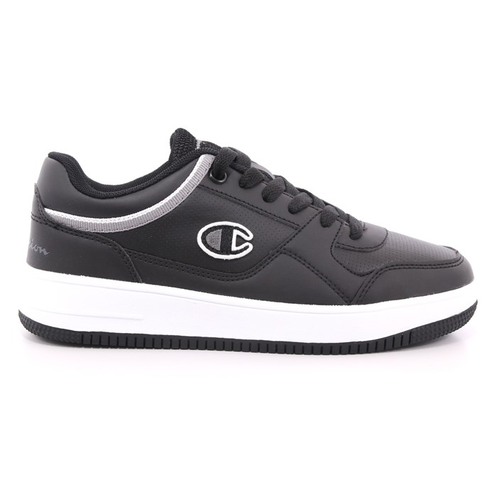 Scarpa Allacciata Champion Bambino Nero Scarpa Allacciata Champion Bambino Nero Scarpe 632 - S31968