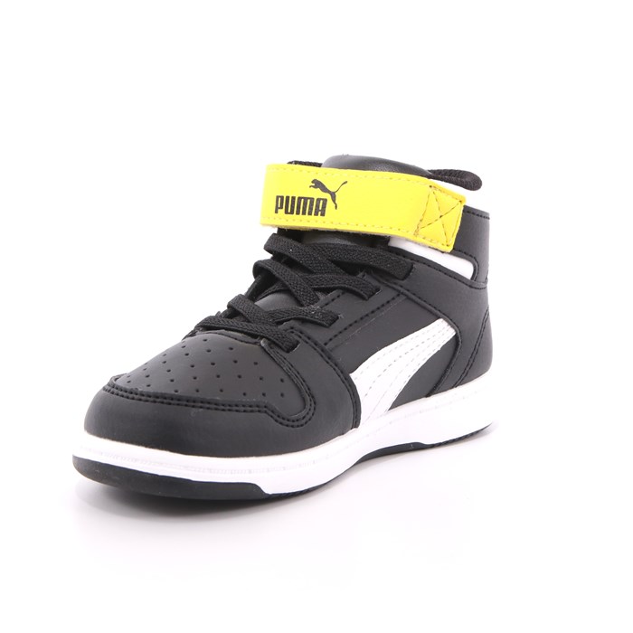 Scarpa Strappi + Elastico Puma Bambino Nero  Scarpe 509 - 37048912