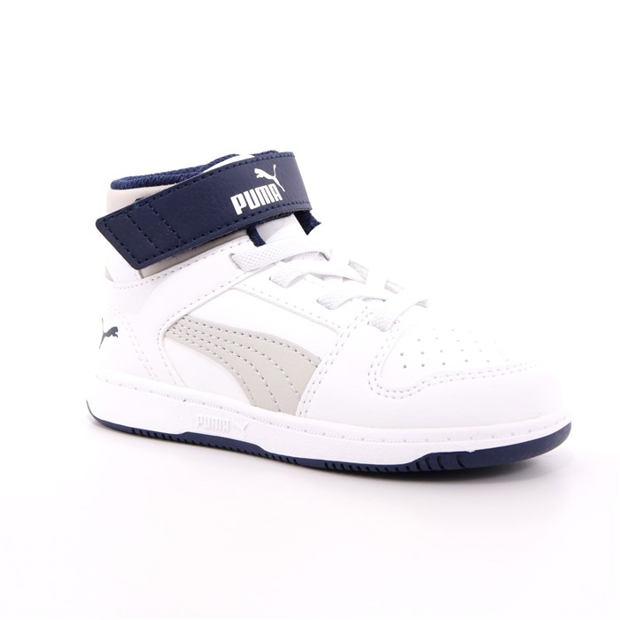 Scarpa Strappi + Elastico Puma Bambino Bianco  Scarpe 522 - 37048910