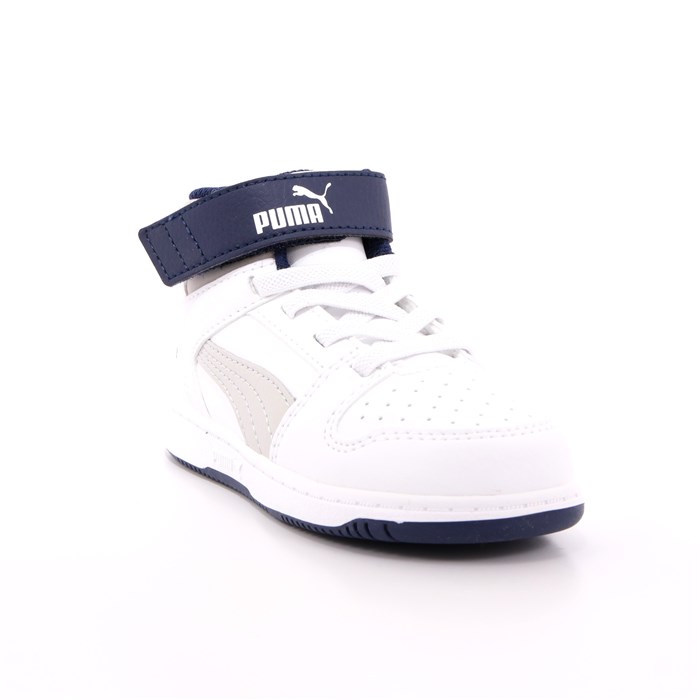 Scarpa Strappi + Elastico Puma Bambino Bianco  Scarpe 522 - 37048910