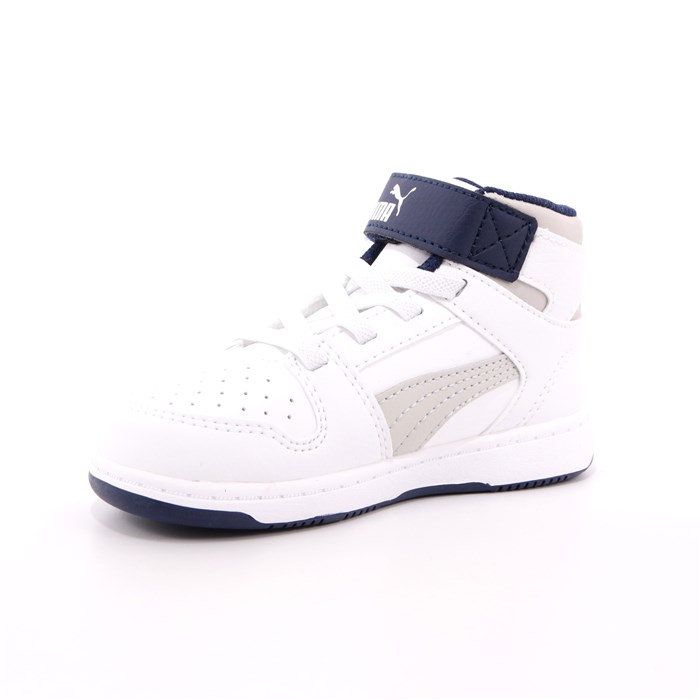 Scarpa Strappi + Elastico Puma Bambino Bianco  Scarpe 522 - 37048910