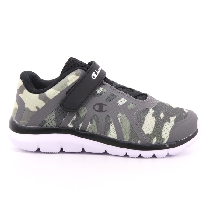 Scarpa Strappi + Elastico Champion Bambino Camuflage Scarpa Strappi + Elastico Champion Bambino Camuflage Scarpe 637 - S30906