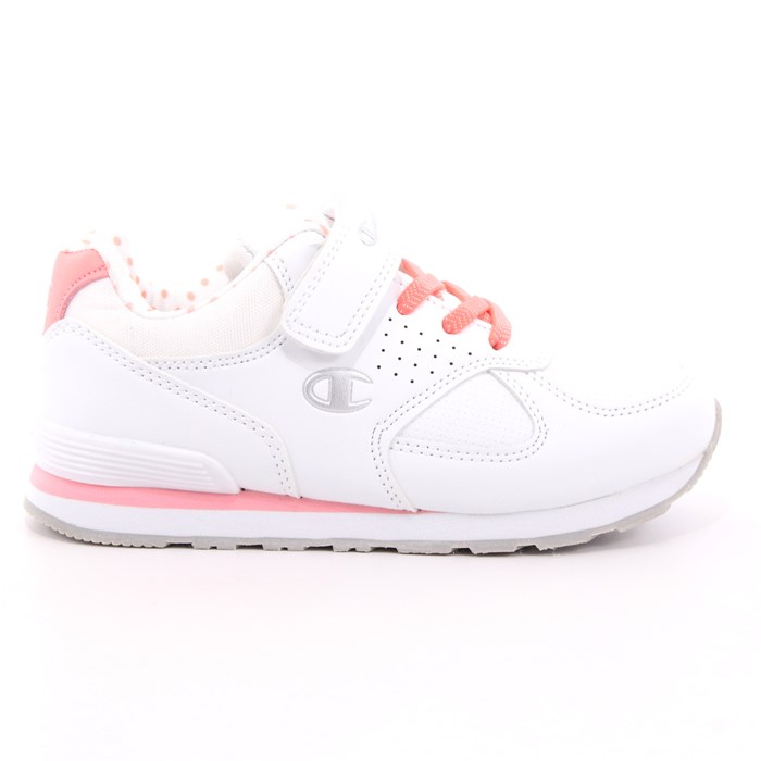 Scarpa Strappi + Elastico Champion Bambina Bianco Scarpa Strappi + Elastico Champion Bambina Bianco Scarpe 644 - S31409