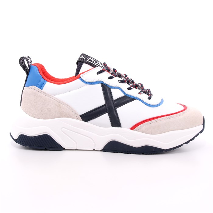 Scarpa Allacciata Munich Uomo Bianco Scarpa Allacciata Munich Uomo Bianco Scarpe 51 - 8770048