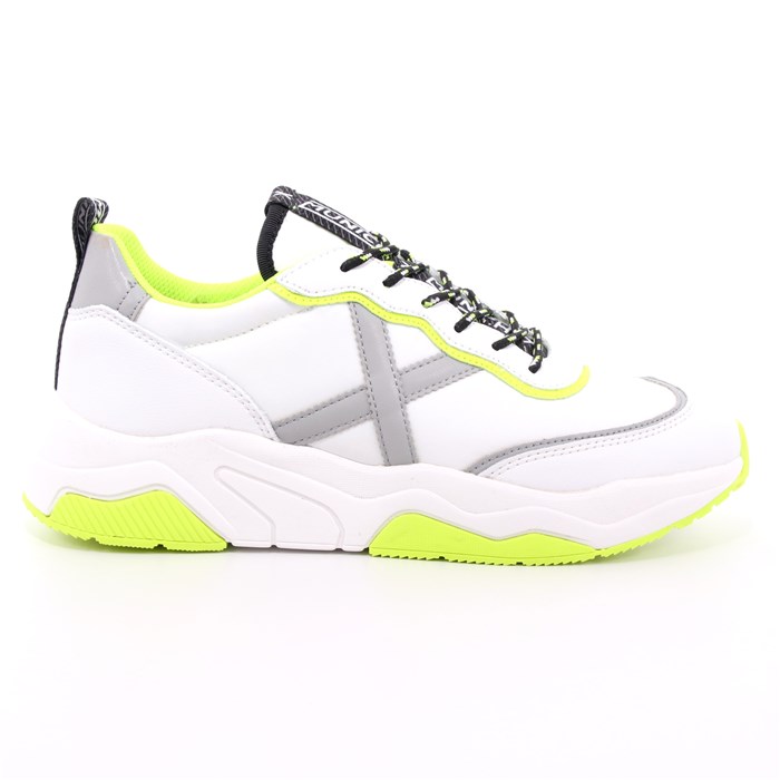 Scarpa Allacciata Munich Uomo Bianco Scarpa Allacciata Munich Uomo Bianco Scarpe 64 - 8770052