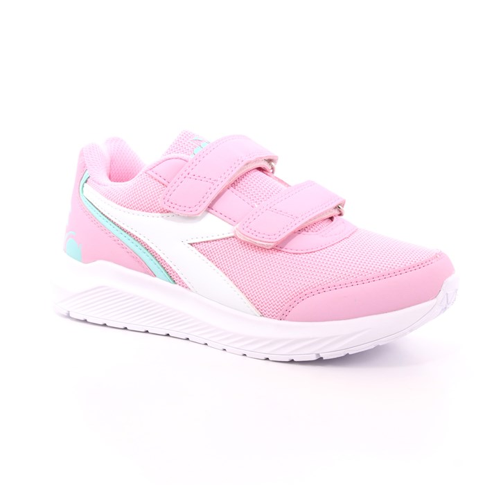 Scarpa Strappi + Elastico Diadora Bambina Rosa  Scarpe 214 - 101.176150