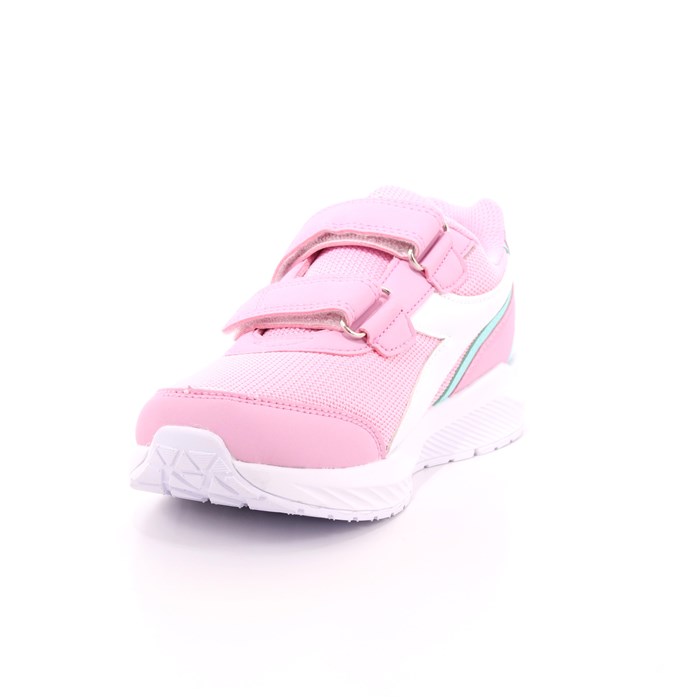 Scarpa Strappi + Elastico Diadora Bambina Rosa  Scarpe 214 - 101.176150