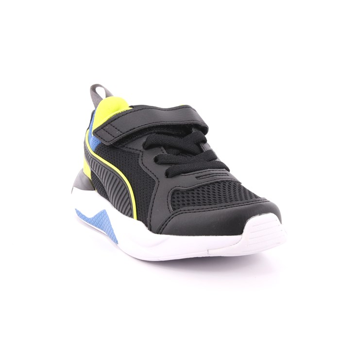 Scarpa Strappi + Elastico Puma Bambino Nero  Scarpe 577 - 37292114