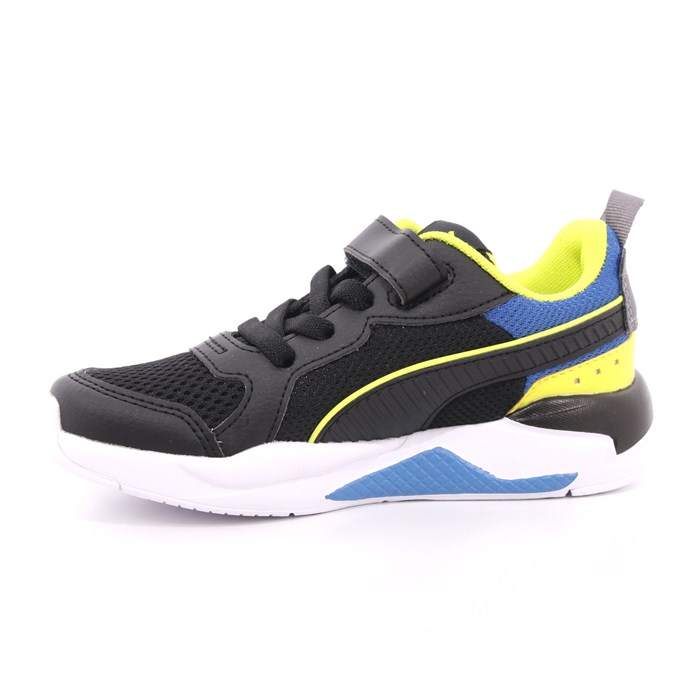 Scarpa Strappi + Elastico Puma Bambino Nero  Scarpe 577 - 37292114