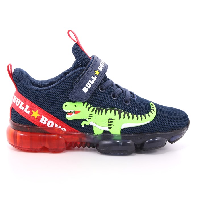 Scarpa Strappi + Elastico Bull Boys Bambino Blu Scarpa Strappi + Elastico Bull Boys Bambino Blu Scarpe 1 - BB2130