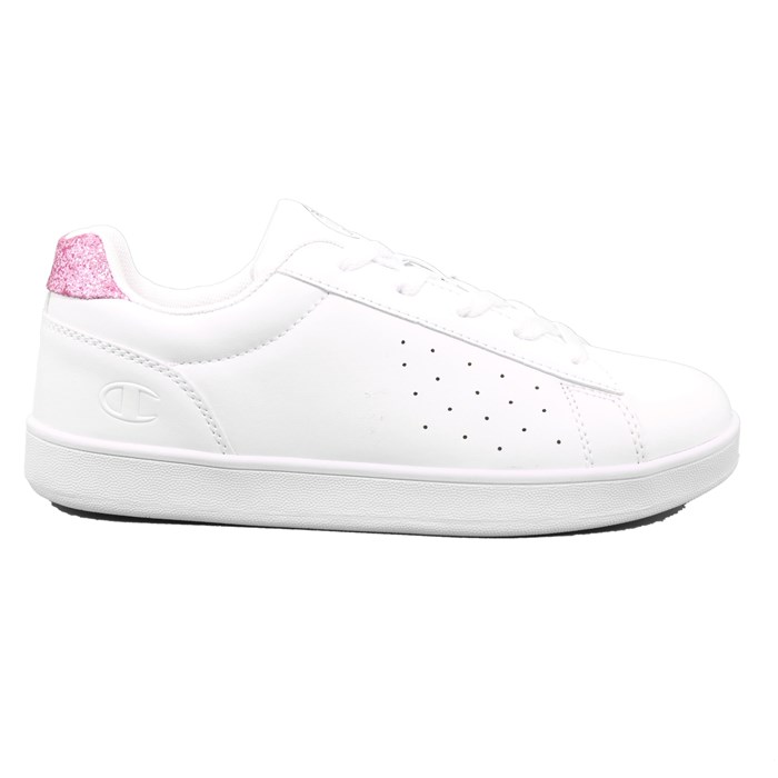 Scarpa Allacciata Champion Bambina Bianco Scarpa Allacciata Champion Bambina Bianco Scarpe 690 - S31653
