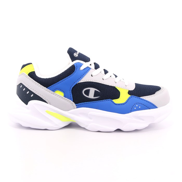 Scarpa Allacciata Champion Bambino Blu Scarpa Allacciata Champion Bambino Blu Scarpe 693 - S31933