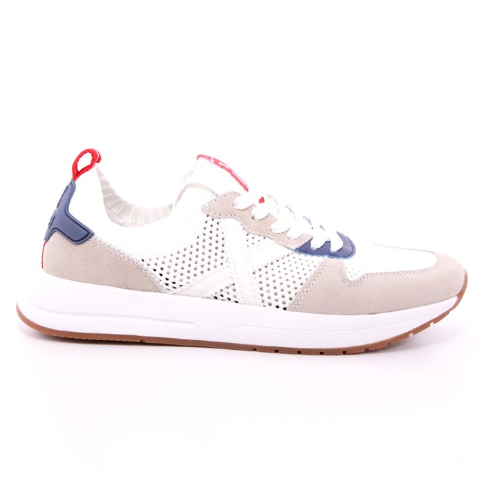 Scarpa Allacciata Munich Uomo Bianco Scarpa Allacciata Munich Uomo Bianco Scarpe 83 - 8903010