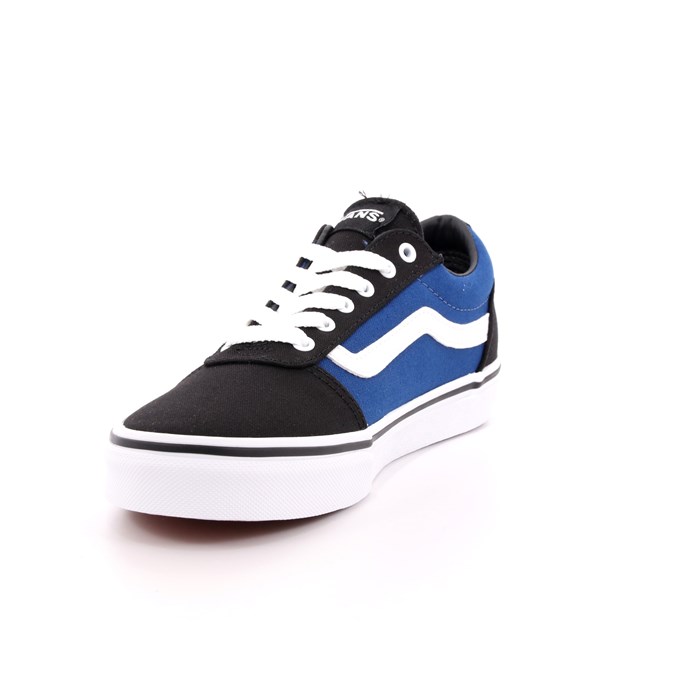 Scarpa Allacciata Vans Bambino Azzurro  Scarpe 17 - VN0A38J959M1