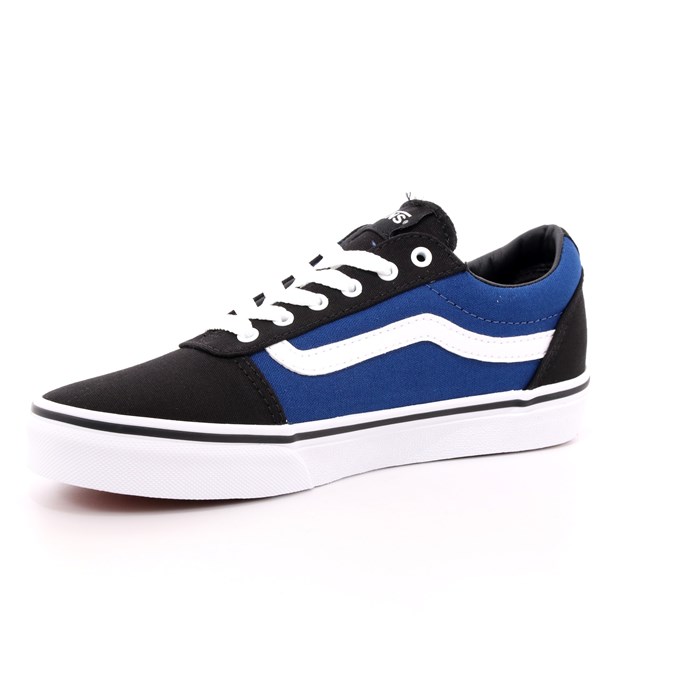 Scarpa Allacciata Vans Bambino Azzurro  Scarpe 17 - VN0A38J959M1