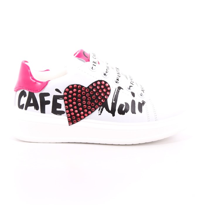 Scarpa Allacciata Cafè Noir Bambina Bianco Scarpa Allacciata Cafè Noir Bambina Bianco Scarpe 20 - C-1000A