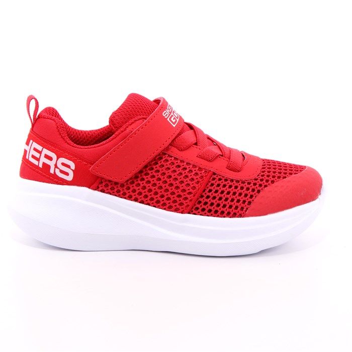 Scarpa Strappi + Elastico Skechers Bambino Rosso Scarpa Strappi + Elastico Skechers Bambino Rosso Scarpe 136 - 97875N