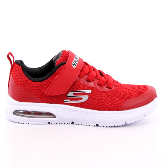 Scarpa Strappi + Elastico Skechers Bambino Rosso Scarpa Strappi + Elastico Skechers Bambino Rosso Scarpe 137 - - 98101L