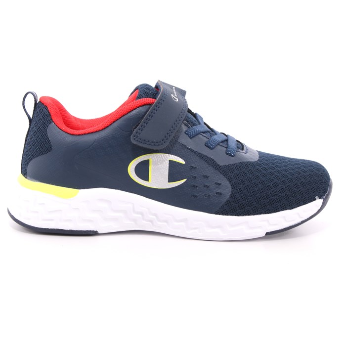 Scarpa Strappi + Elastico Champion Bambino Blu Scarpa Strappi + Elastico Champion Bambino Blu Scarpe 708 - S32123