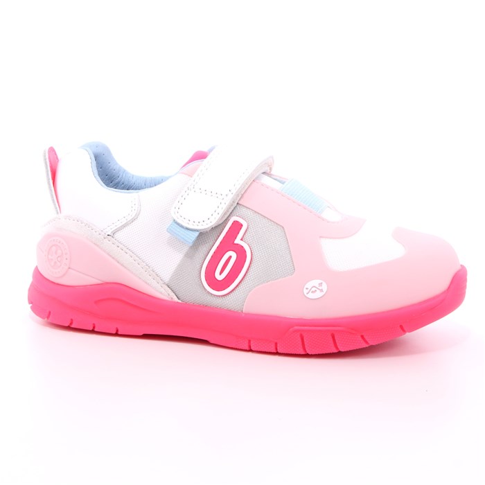 Scarpa Strappi + Elastico Biomecanics Bambina Bianco  Scarpe 84 - 212203