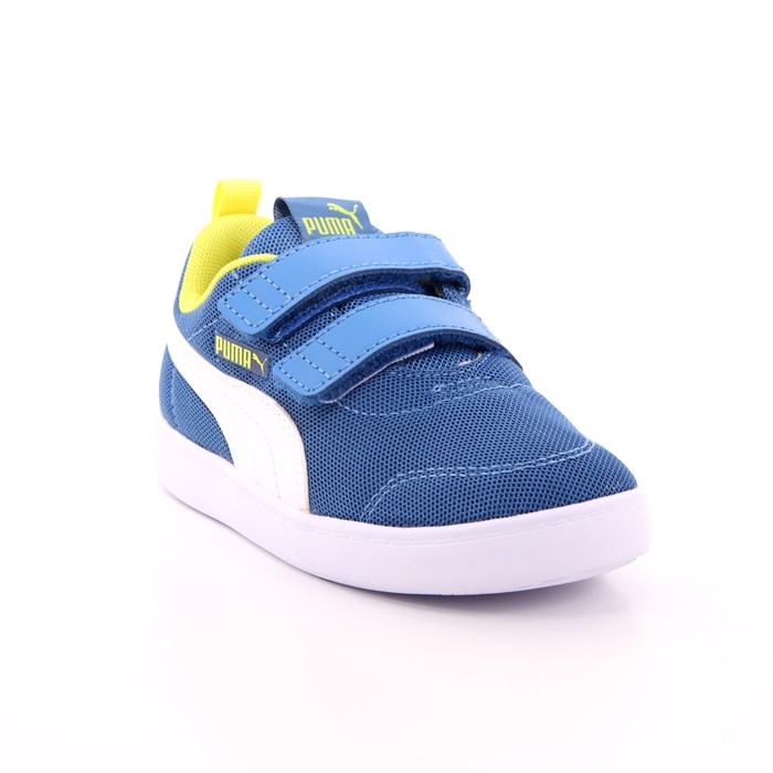 Scarpa Strappi Puma Bambino Azzurro  Scarpe 615 - 37175907