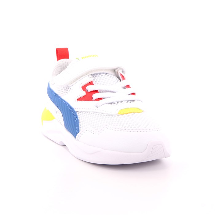 Scarpa Strappi + Elastico Puma Bambino Bianco  Scarpe 628 - 37439811