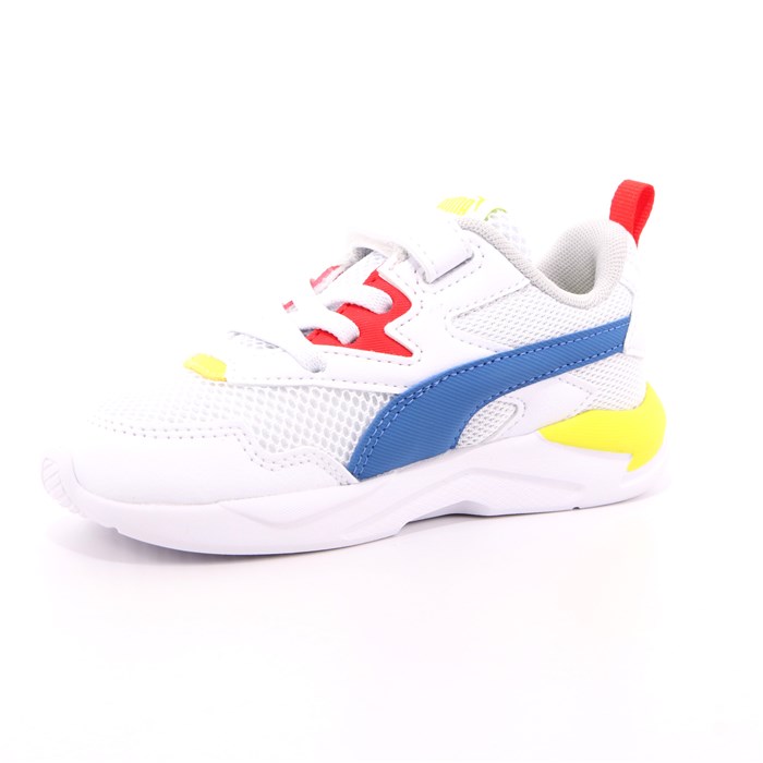 Scarpa Strappi + Elastico Puma Bambino Bianco  Scarpe 628 - 37439811