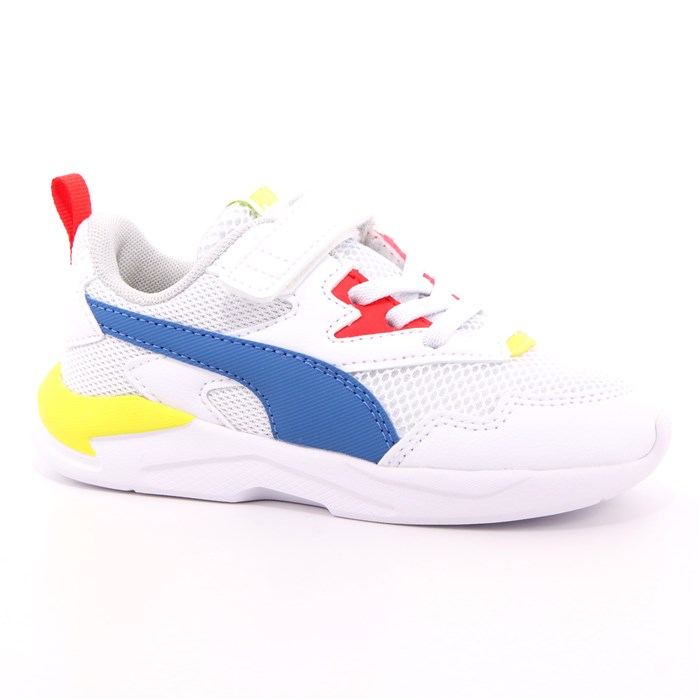 Scarpa Strappi + Elastico Puma Bambino Bianco  Scarpe 628 - 37439811