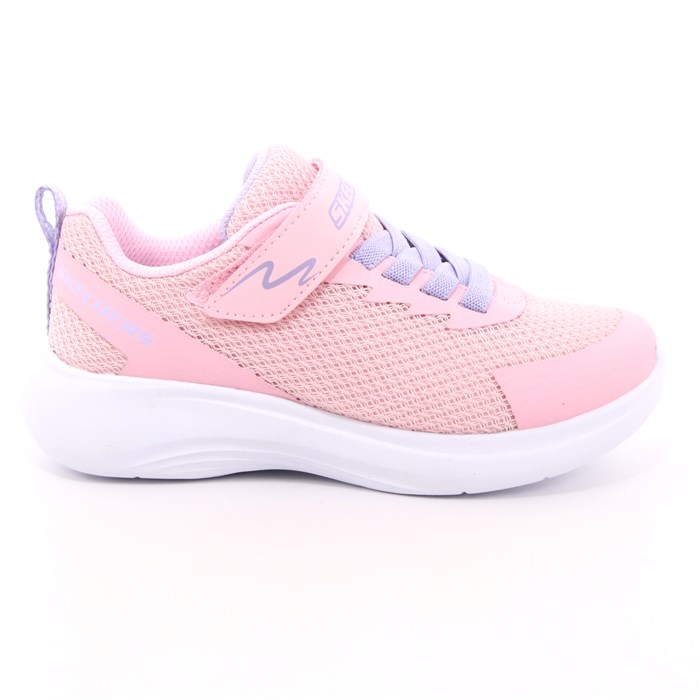 Scarpa Strappi + Elastico Skechers Bambina Rosa Scarpa Strappi + Elastico Skechers Bambina Rosa Scarpe 141 - 302470L
